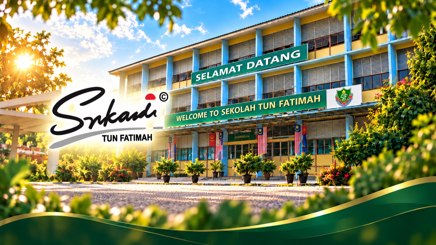 Persatuan Bekas Pelajar Sekolah Tun Fatimah (SRIKANDI) banner